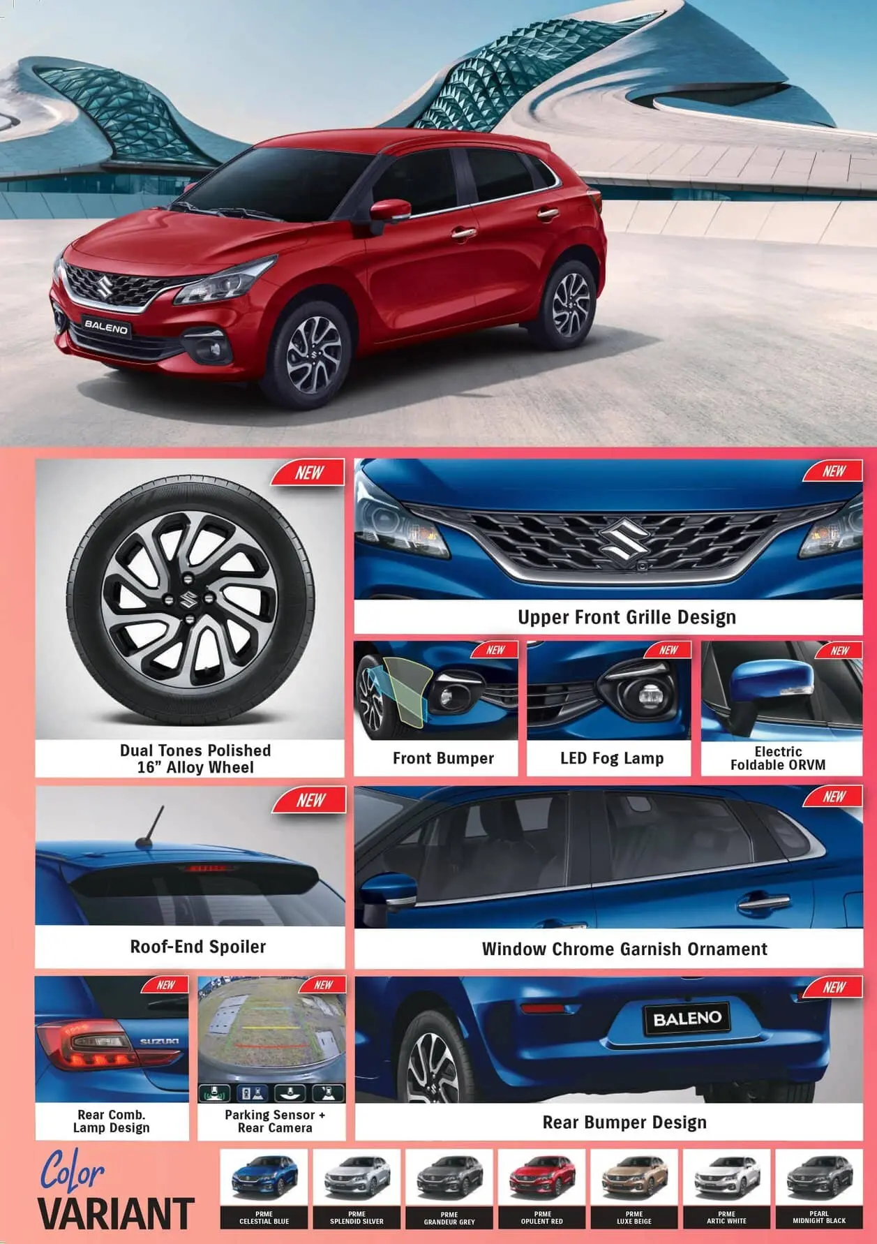 Harga Baleno Bandung Terbaru Spesifikasi