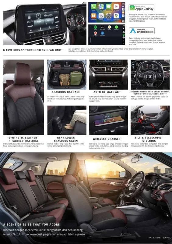 Harga Suzuki Fronx Bandung Tasikmalaya